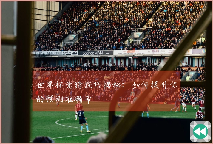 世界杯竞猜技巧揭秘：如何提升你的预测准确率